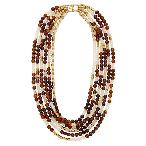 India Hicks Jewelry - INDIA HICKS NWT Golden Beach Necklace Tigers Eye🐅